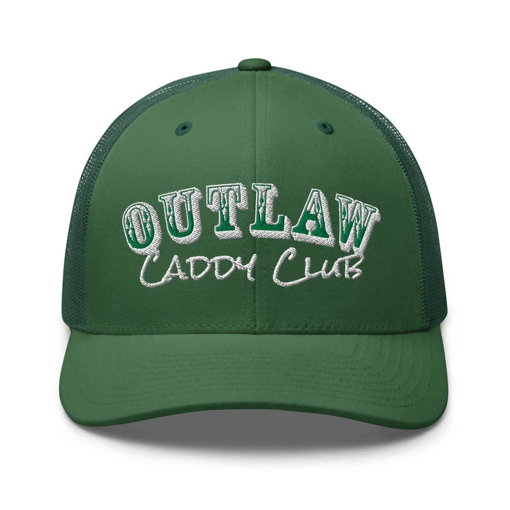 Retro Trucker Hat | Outlaw Caddy Club- Sticks & Bag Golf