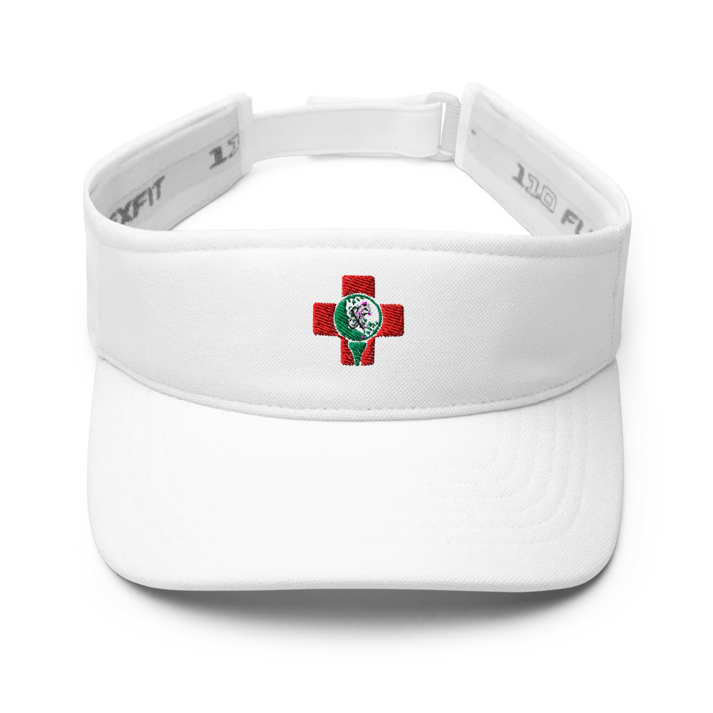 Visor | Flexfit 8110- I Need A Medic- Sticks & Bag Golf