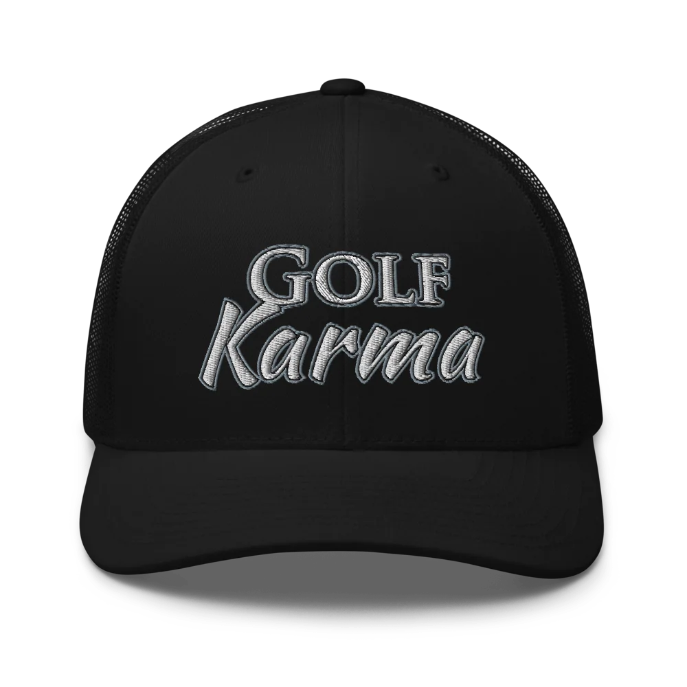 Retro Trucker Hat | Golf Karma(Ghost) Sticks & Bag Golf