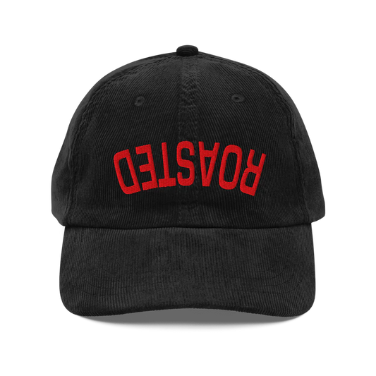 Vintage Corduroy Cap | ROASTED- Sticks & Bag Golf