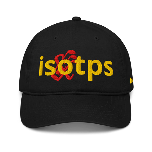 Organic Baseball Cap | "isotps"- Sticks & Bag Golf