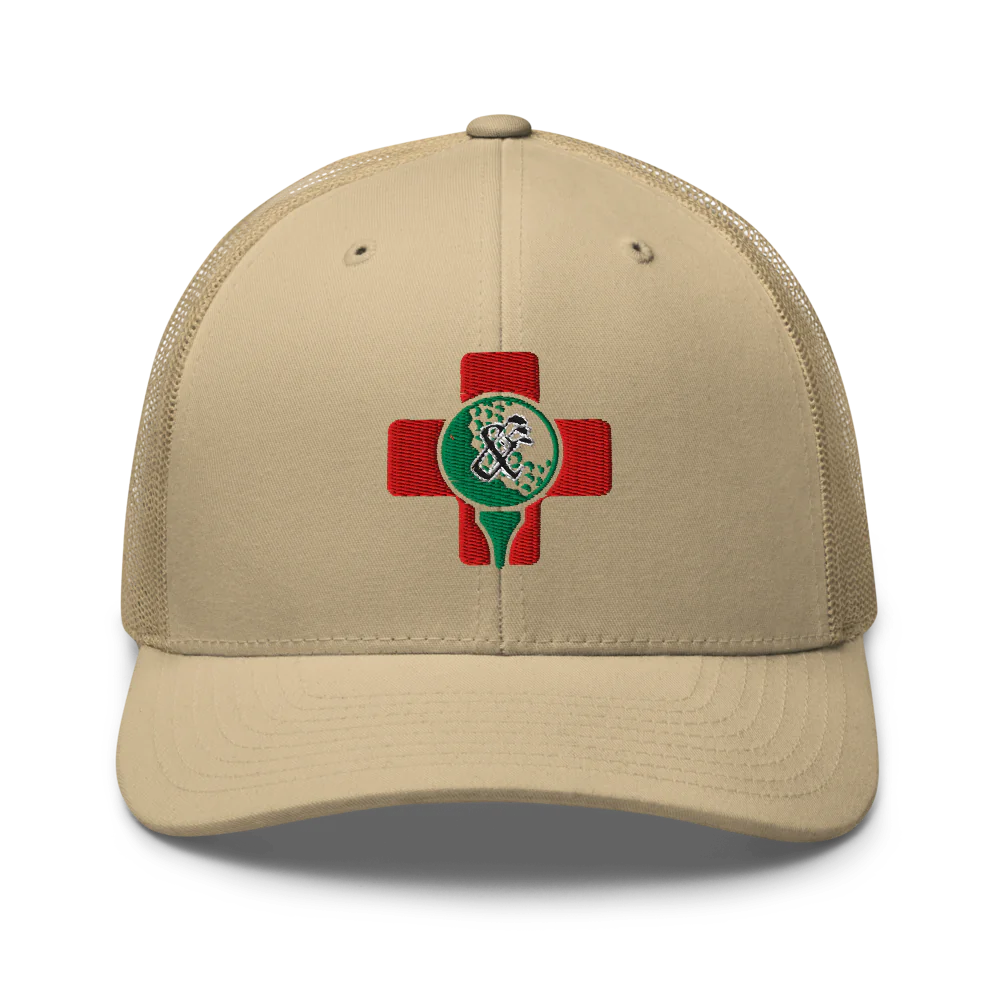 Retro Trucker Hat | I Need A Medic- Sticks & Bag Golf