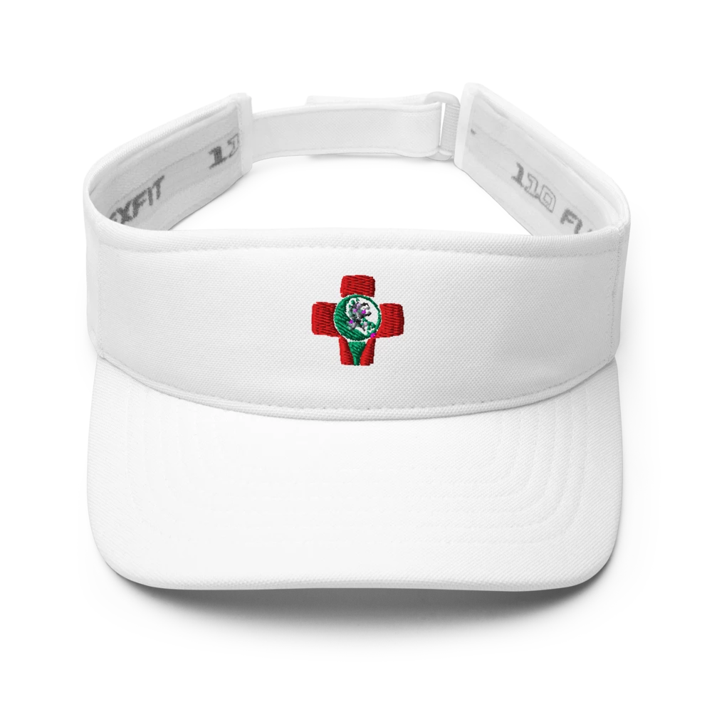 Visor | Flexfit 8110- I Need A Medic- Sticks & Bag Golf