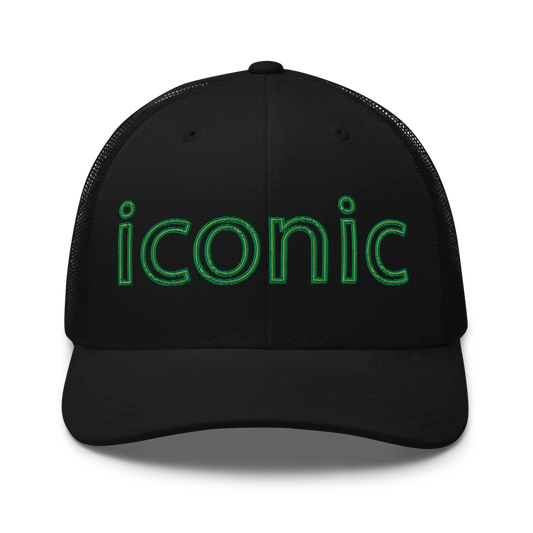Retro Trucker Hat | ICONIC- Sticks & Bag Golf