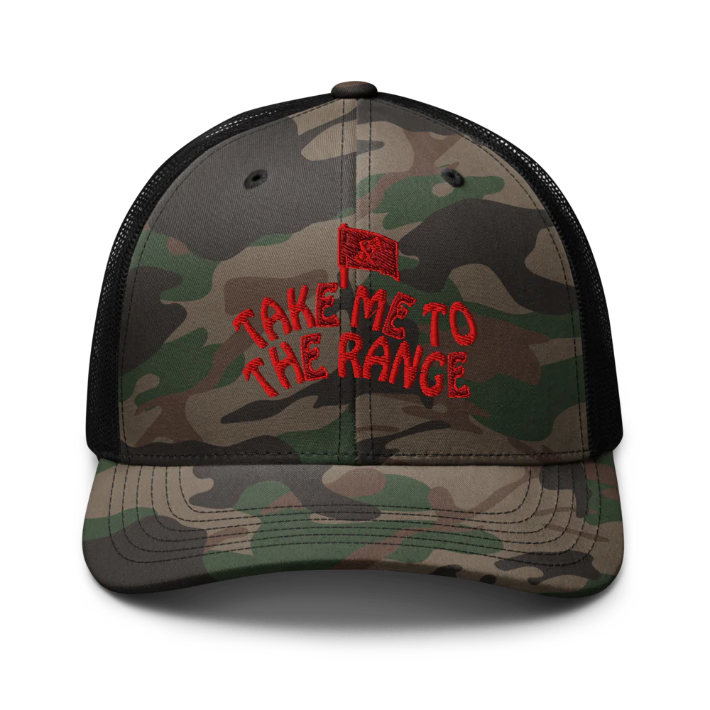 Camouflage Trucker Hat | TMTTR- Stick & Bag Golf