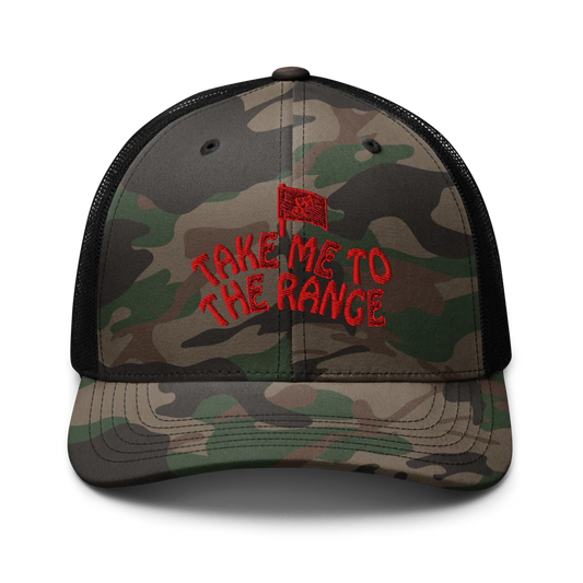 Camouflage Trucker Hat | TMTTR- Stick & Bag Golf
