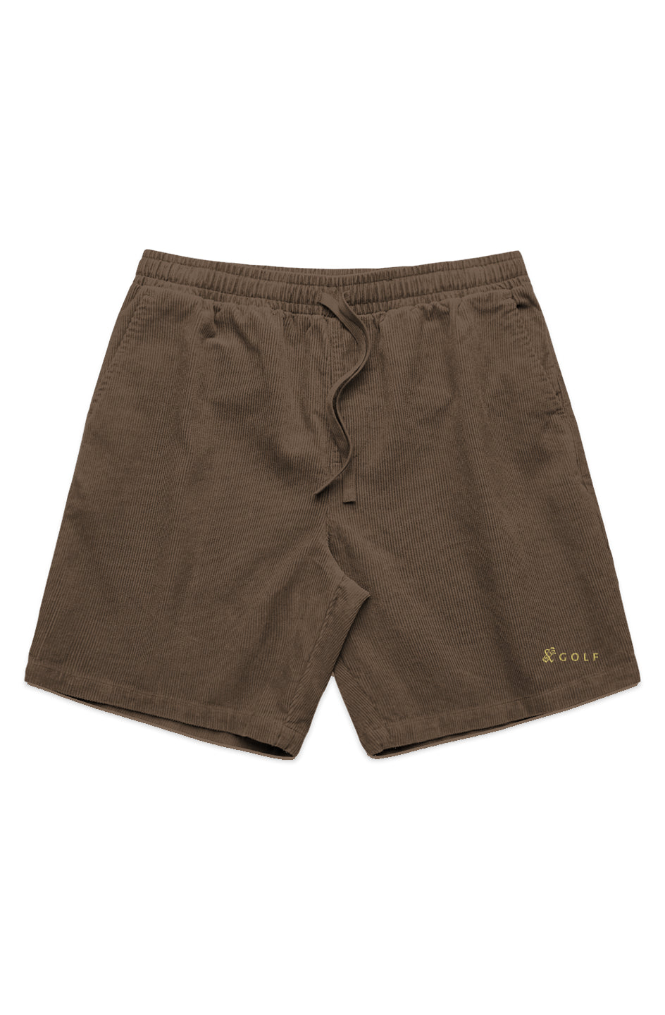 CORD SHORTS-STICKS & BAG GOLF