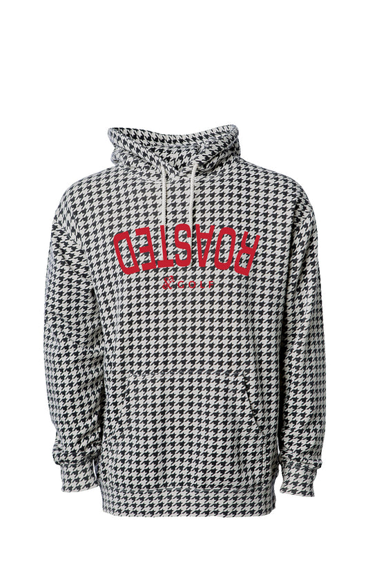 Houndstooth Hoodie- ROASTED- Sticks & Bag Golf