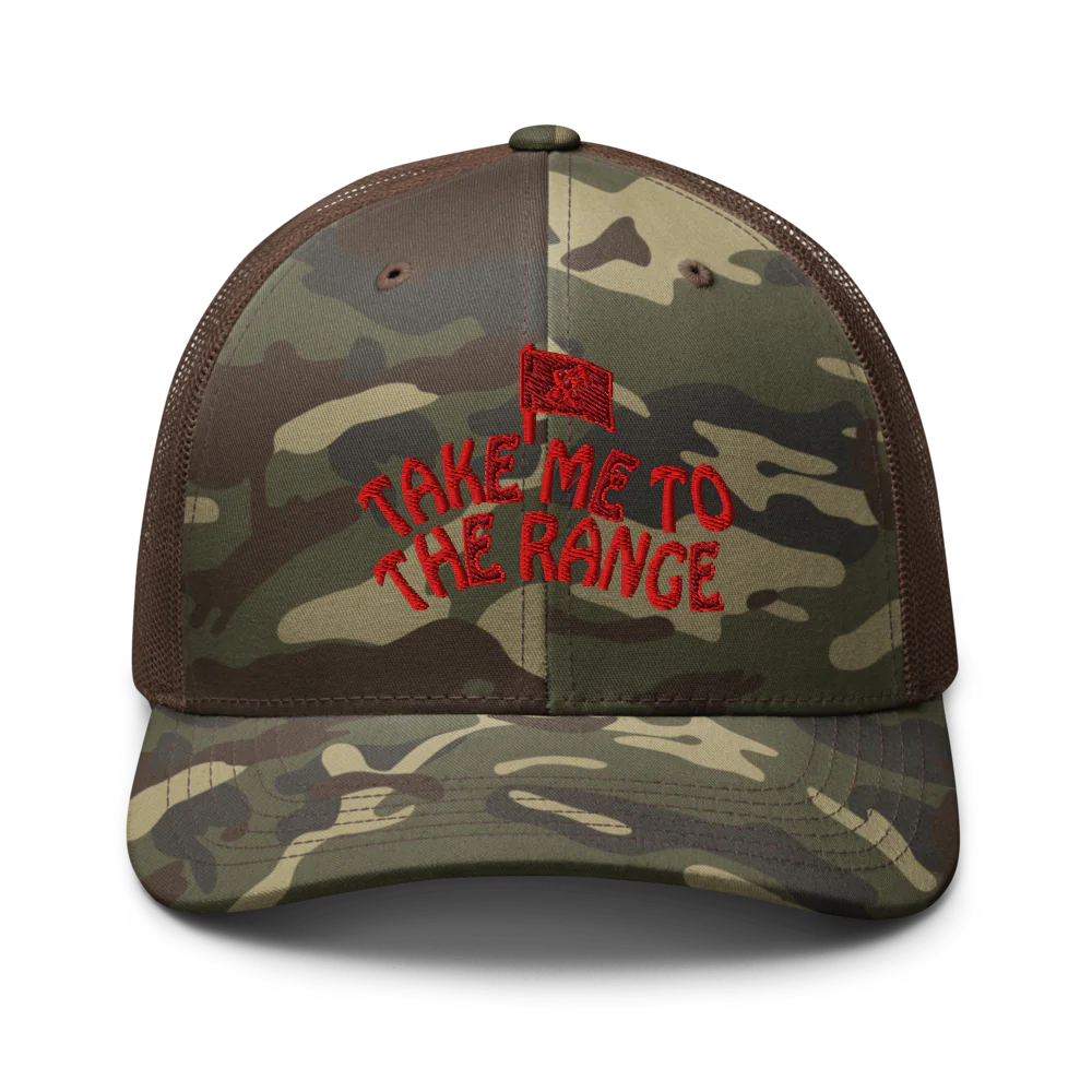 Camouflage Trucker Hat | TMTTR- Stick & Bag Golf