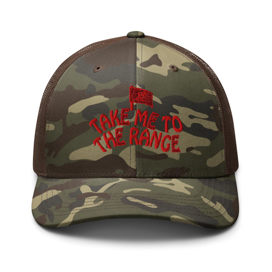 Camouflage Trucker Hat | TMTTR- Stick & Bag Golf