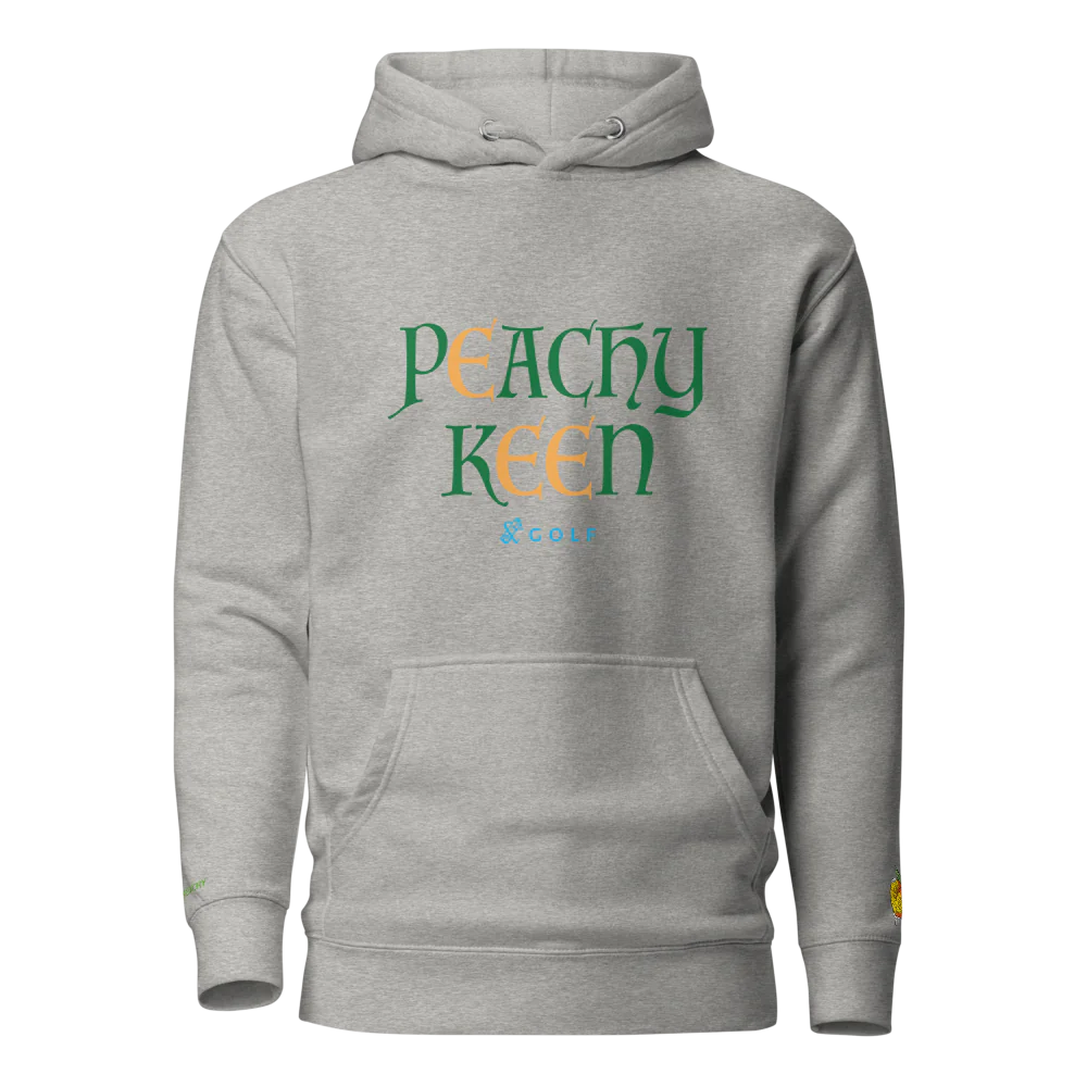 Premium Hoodie | Peachy Keen- Sticks & Bag Golf