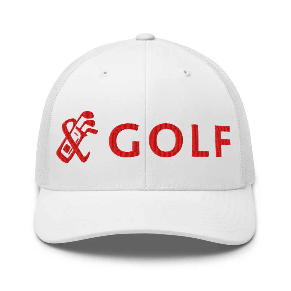 Retro Trucker Hat | Sticks & bag- Logo Golf