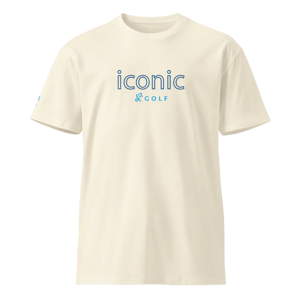 Premium T-Shirt | ICONIC- Sticks & Bag Golf