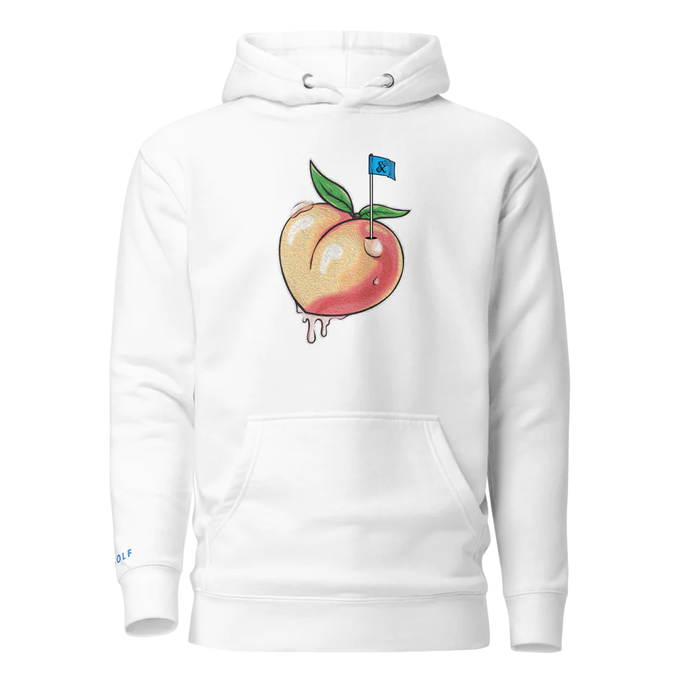 Premium Hoodie | The Peach-Sticks & Bag Golf