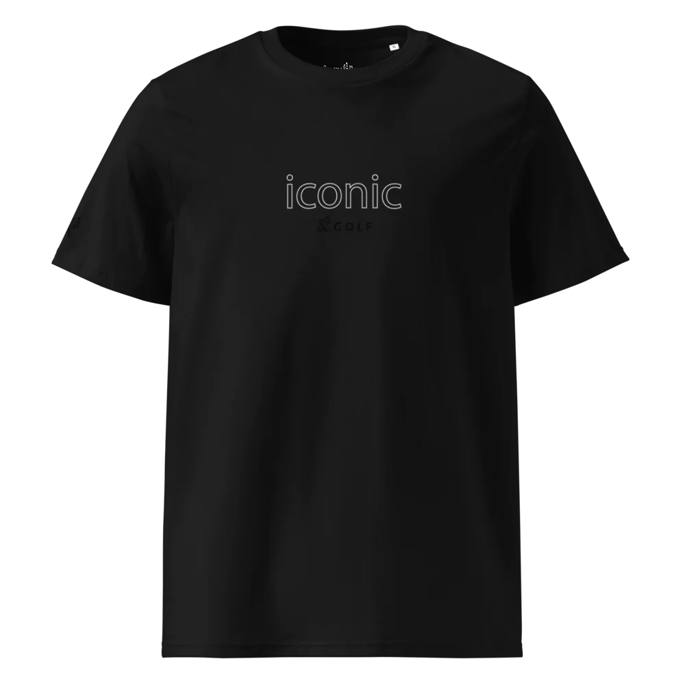 Organic Ribbed Neck T-Shirt | ICONIC- SB Golf