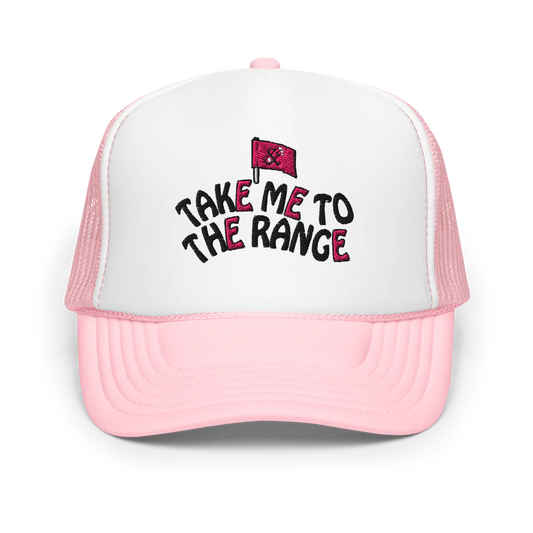 Foam Trucker Hat | Take me to the Range- Stick & Bag Golf
