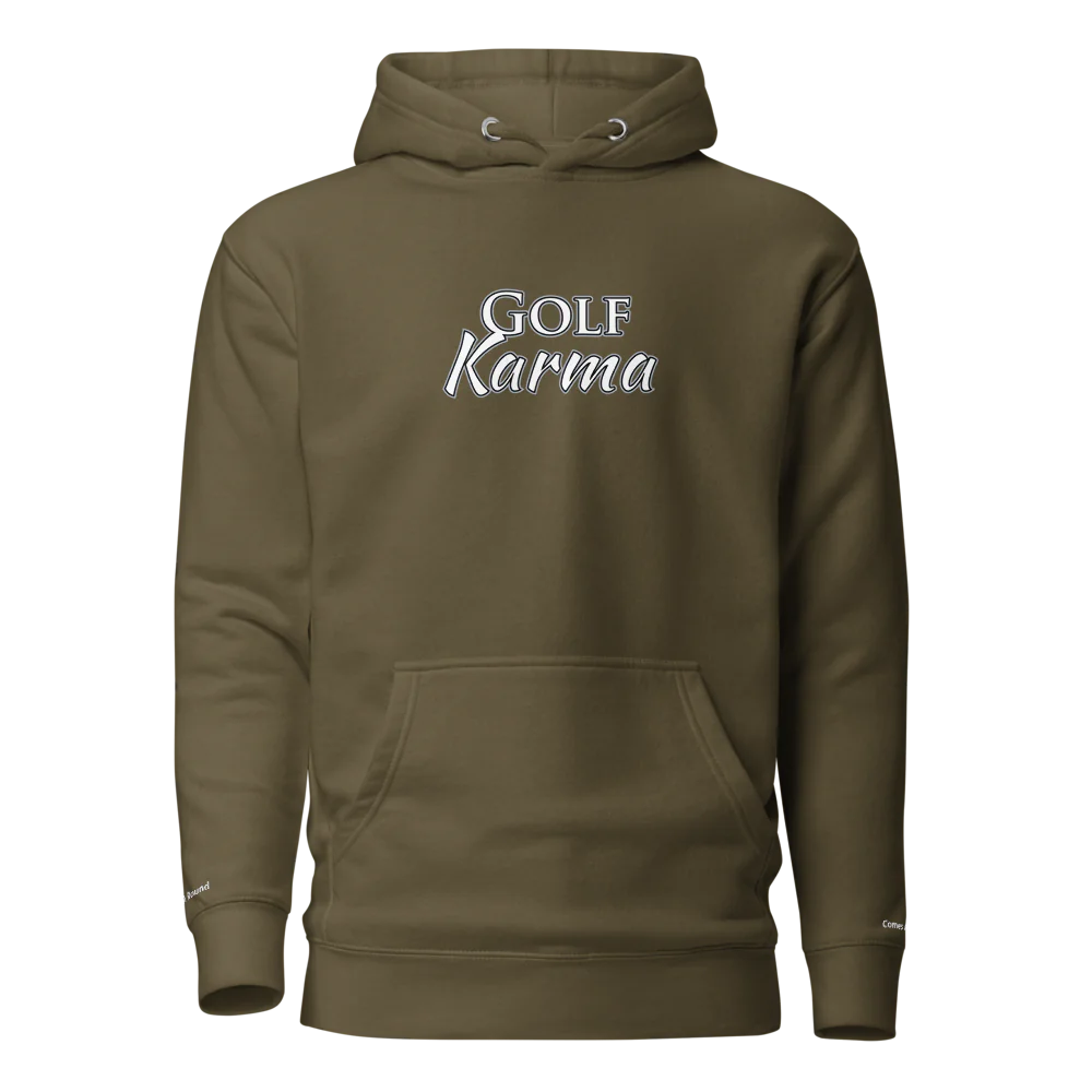 Premium Hoodie | Golf Karma- Sticks & Bag Golf