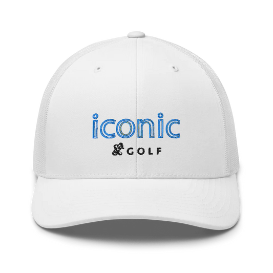 Retro Trucker Hat | ICONIC- Sticks & Bag Golf