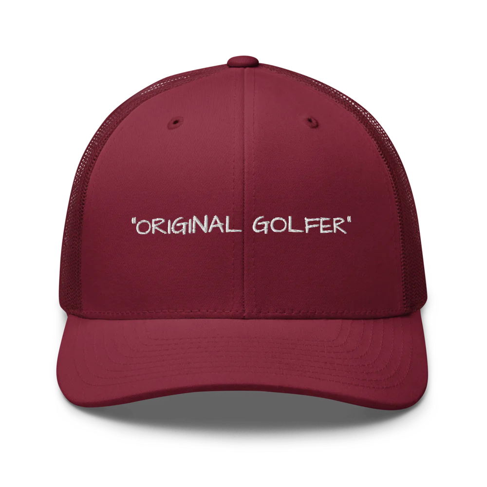 Retro Trucker Hat | Original Golfer