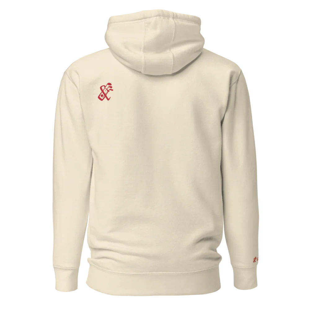 Premium Hoodie | RED Roasted- Sticks & Bag Golf