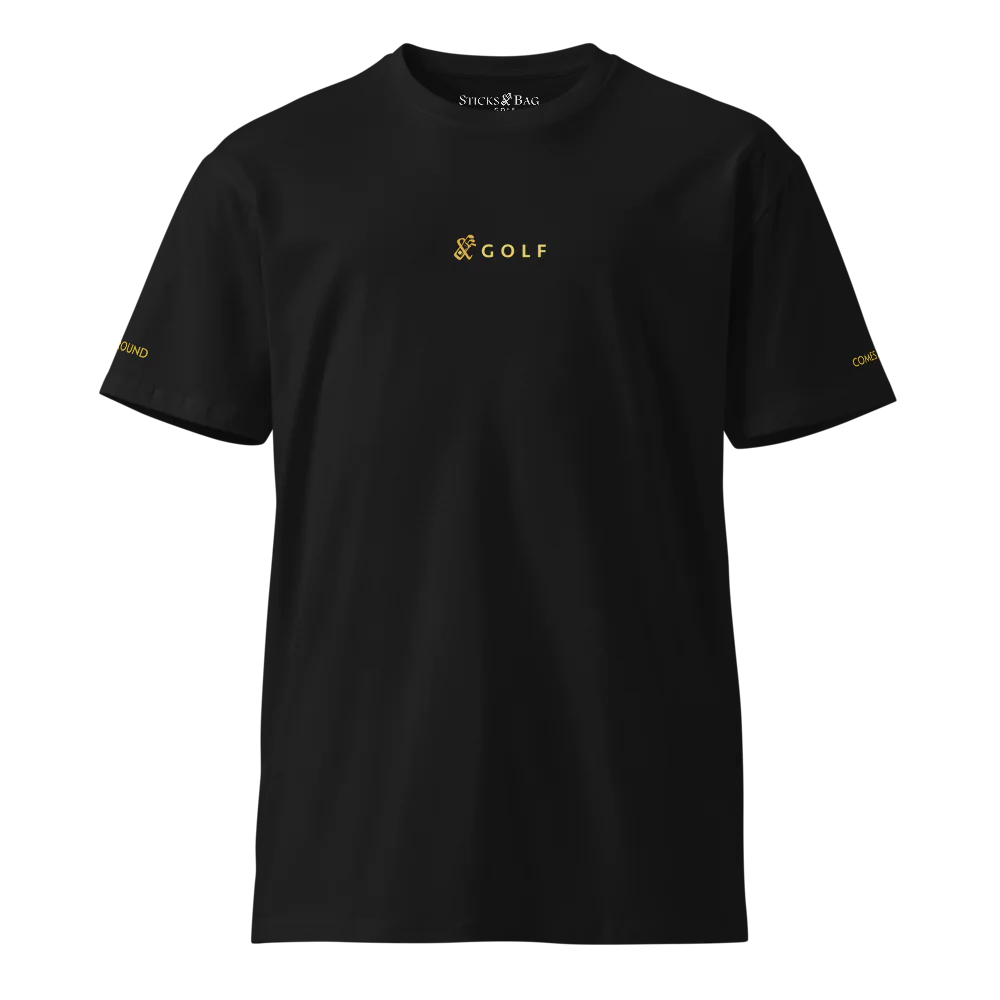 Premium T-Shirt | Golf Karma- Sticks & Bag Golf