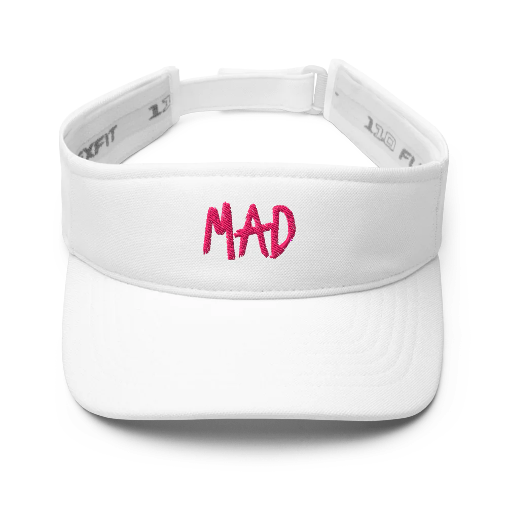 Visor | Flexfit 8110- MAD Pink- Sticks & Bag Golf