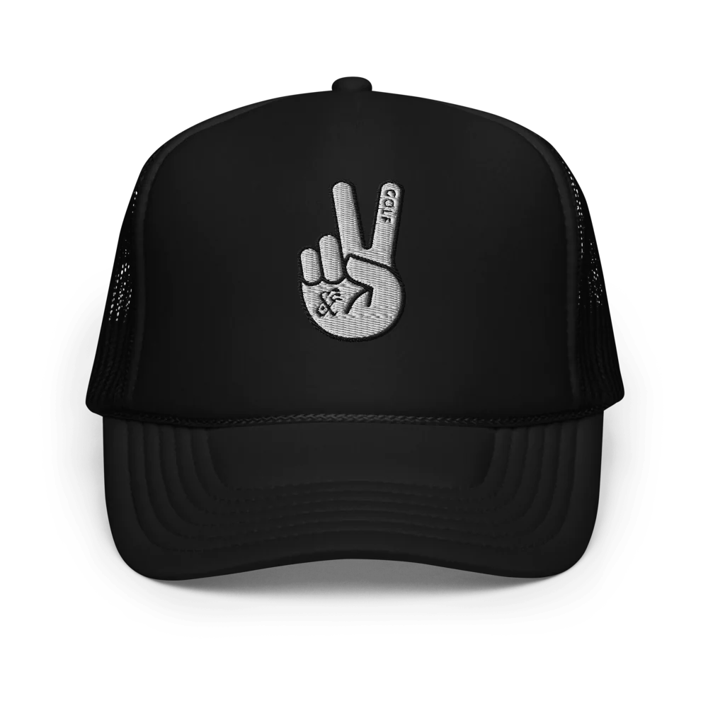 Foam Trucker Hat | Make Peace Not Bogey