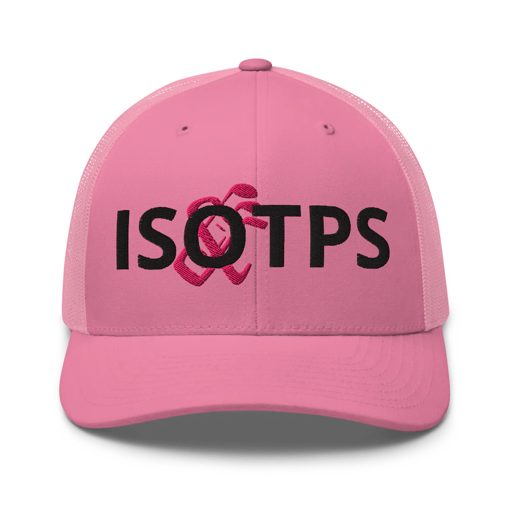 Retro Trucker Hat | "ISOTPS"- Sticks & Bag Golf