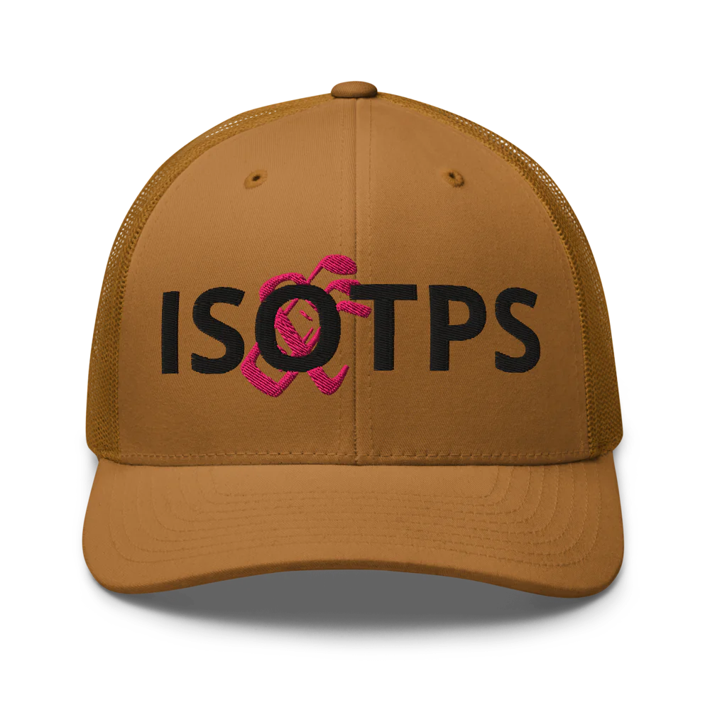 Retro Trucker Hat | "ISOTPS"- Sticks & Bag Golf