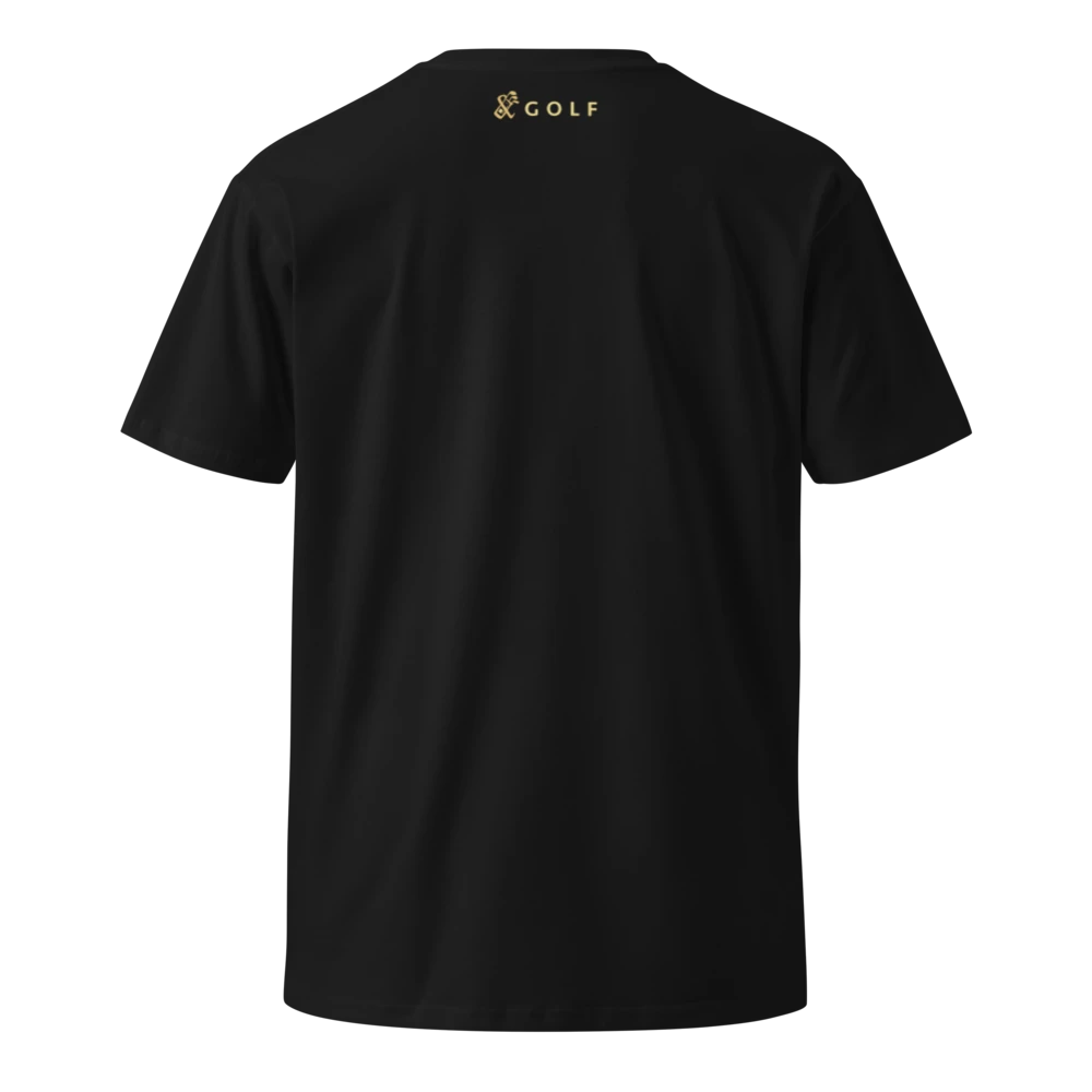 Premium T-Shirt | Choose your Weapon- Sticks & Bag Golf