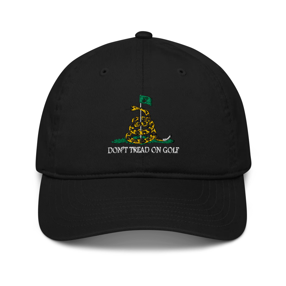Organic Golf Hat- Don't Tread on Golf