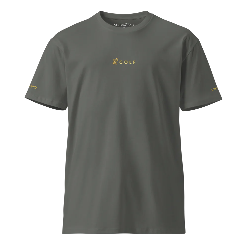 Premium T-Shirt | Golf Karma- Sticks & Bag Golf