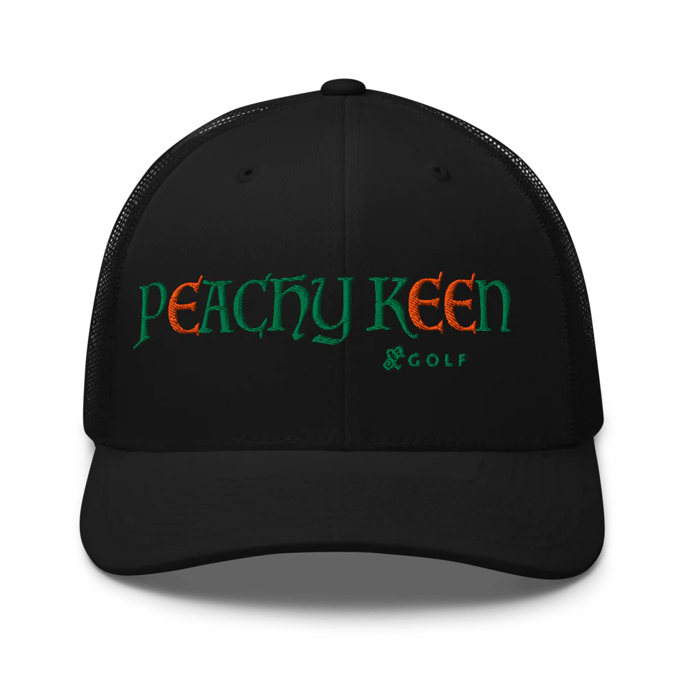 Retro Trucker Hat | Peachy Keen- Sticks & Bag Golf