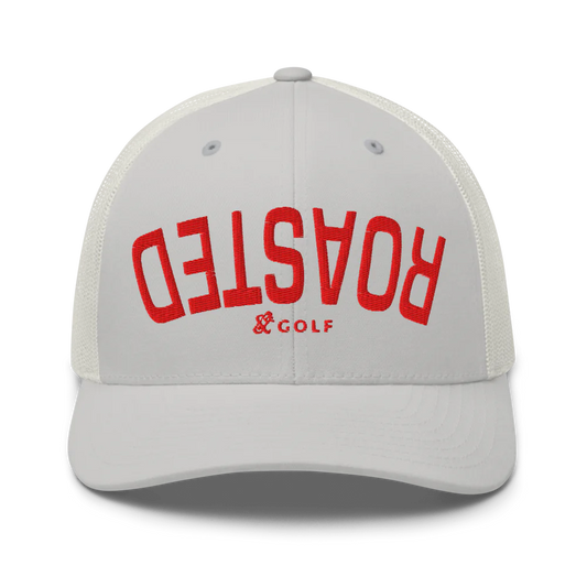 Retro Trucker Hat | ROASTED Sticks & Bag Golf