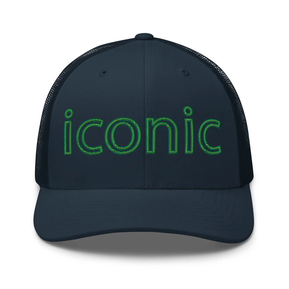 Retro Trucker Hat | ICONIC- Sticks & Bag Golf