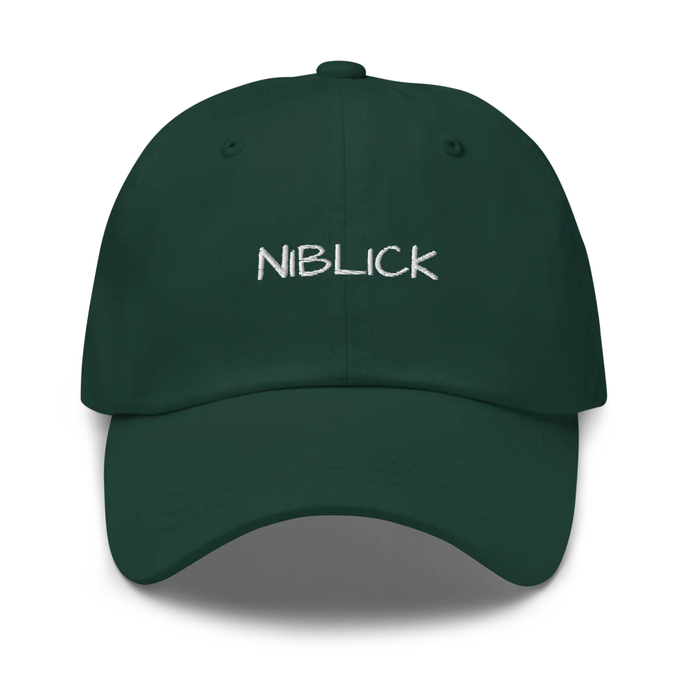 Classic Dad Hat- The Niblick- Sticks & Bag Golf