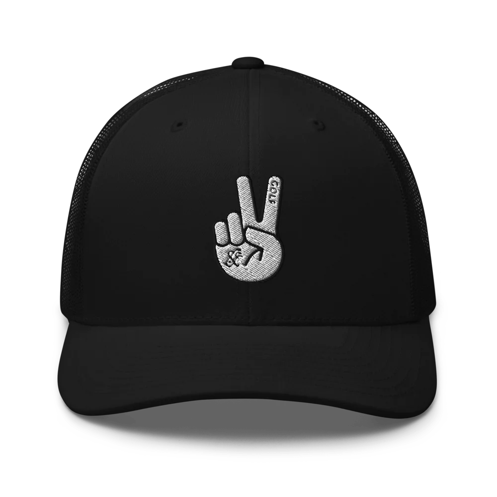 Retro Trucker Hat | Make Peace Not Bogey's