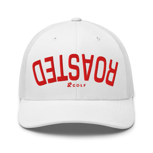 Retro Trucker Hat | Roasted "RED" Sticks & Bag Golf