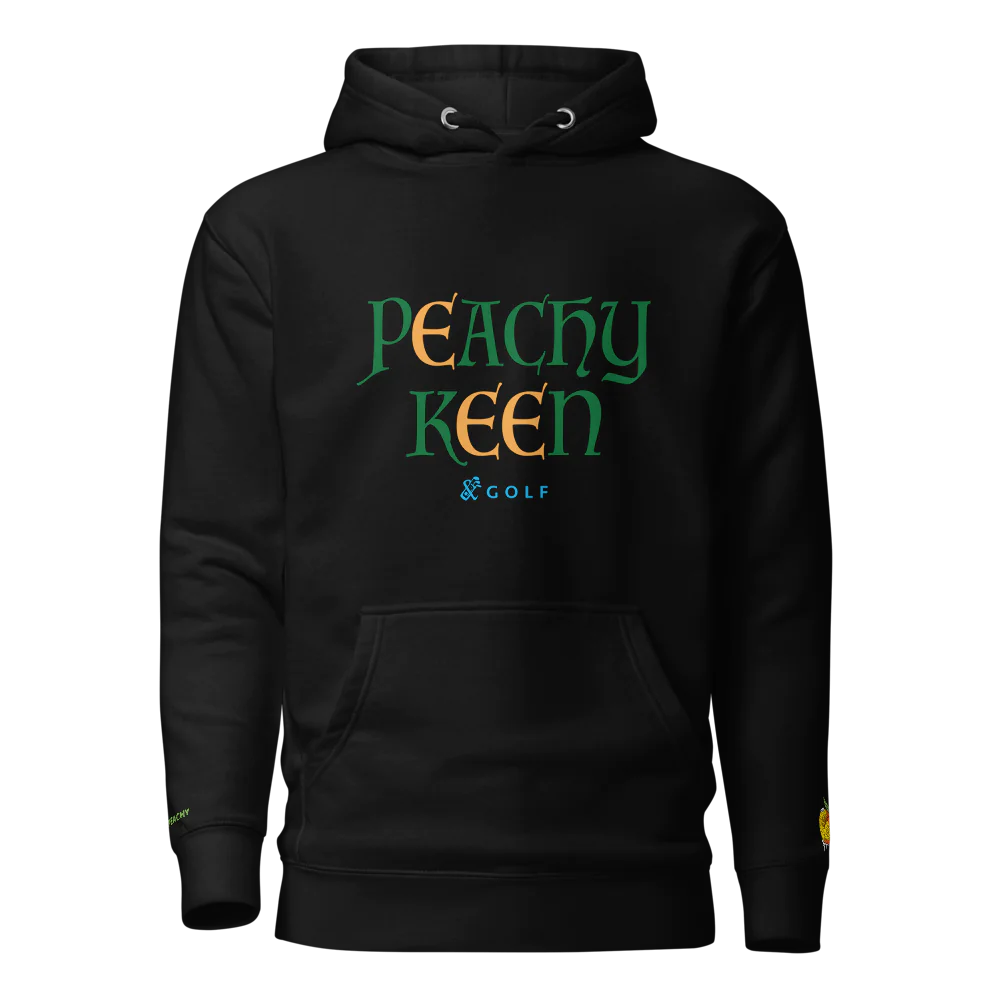 Premium Hoodie | Peachy Keen- Sticks & Bag Golf