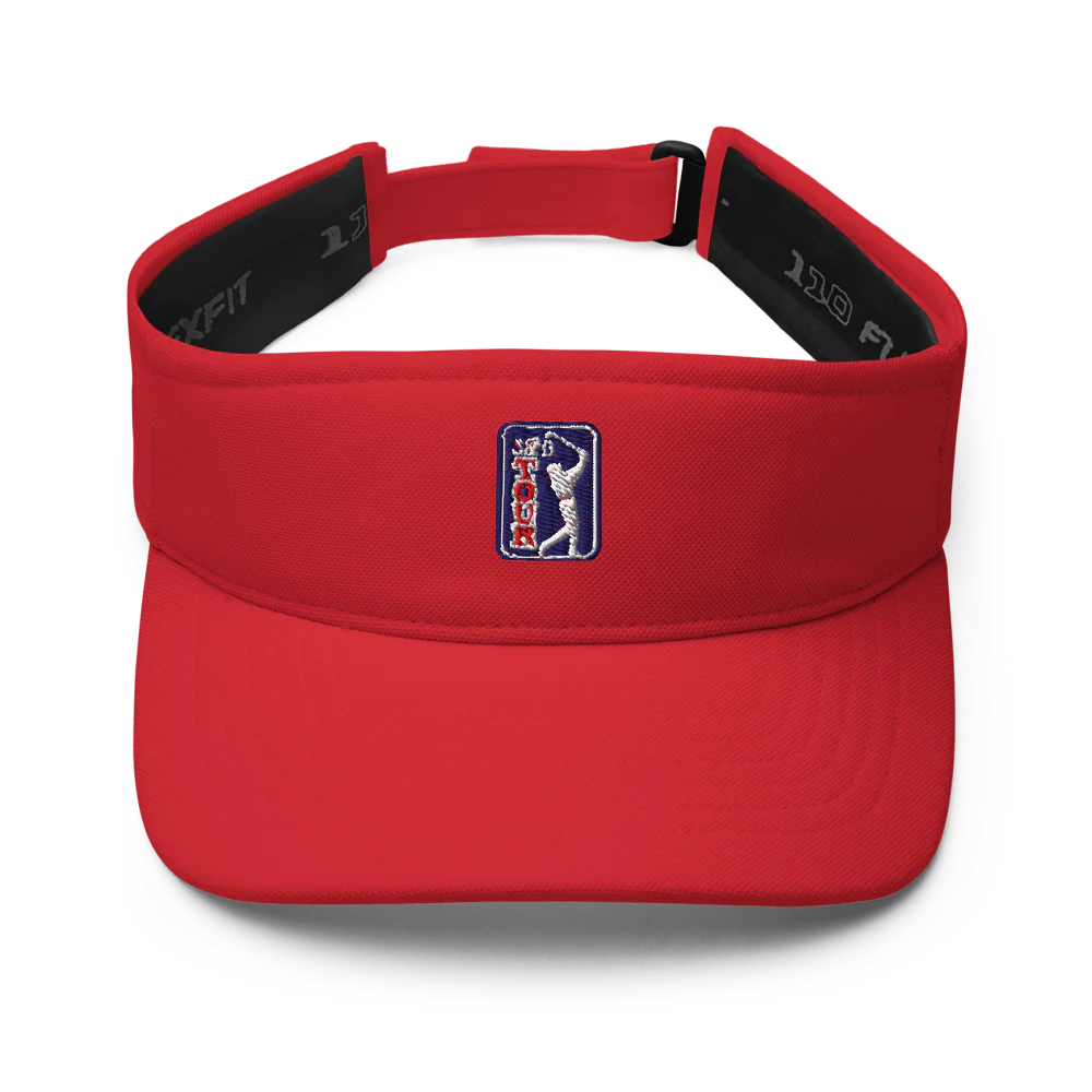 Visor | Flexfit 8110- Sticks & Bag Golf Tour