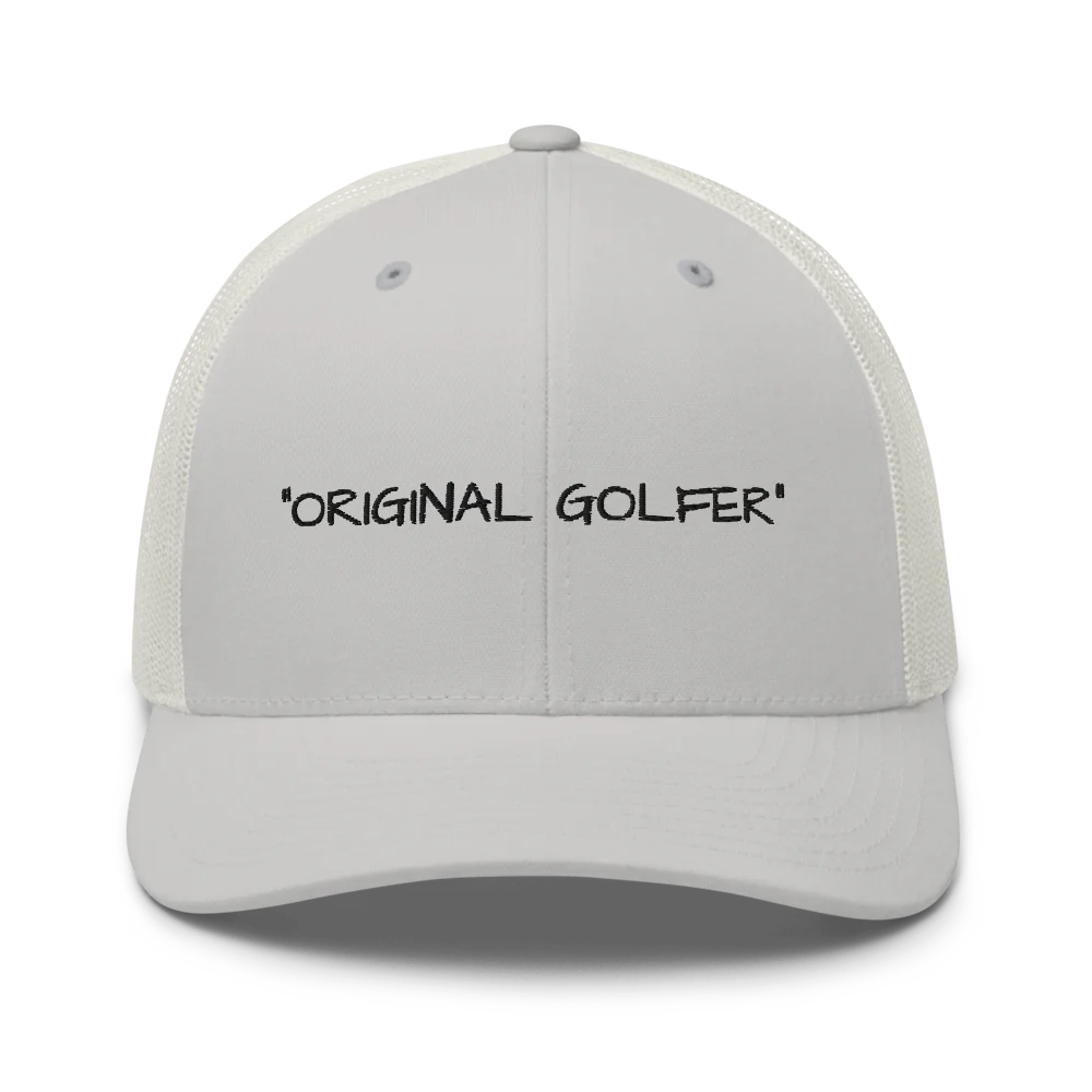 Retro Trucker Hat | Original Golfer- Sticks & Bag Golf