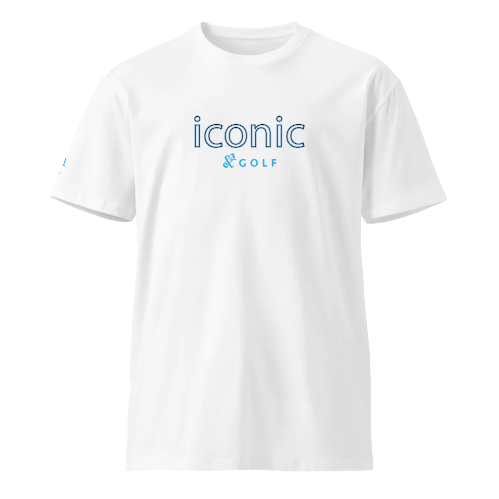 Premium T-Shirt | ICONIC- Sticks & Bag Golf