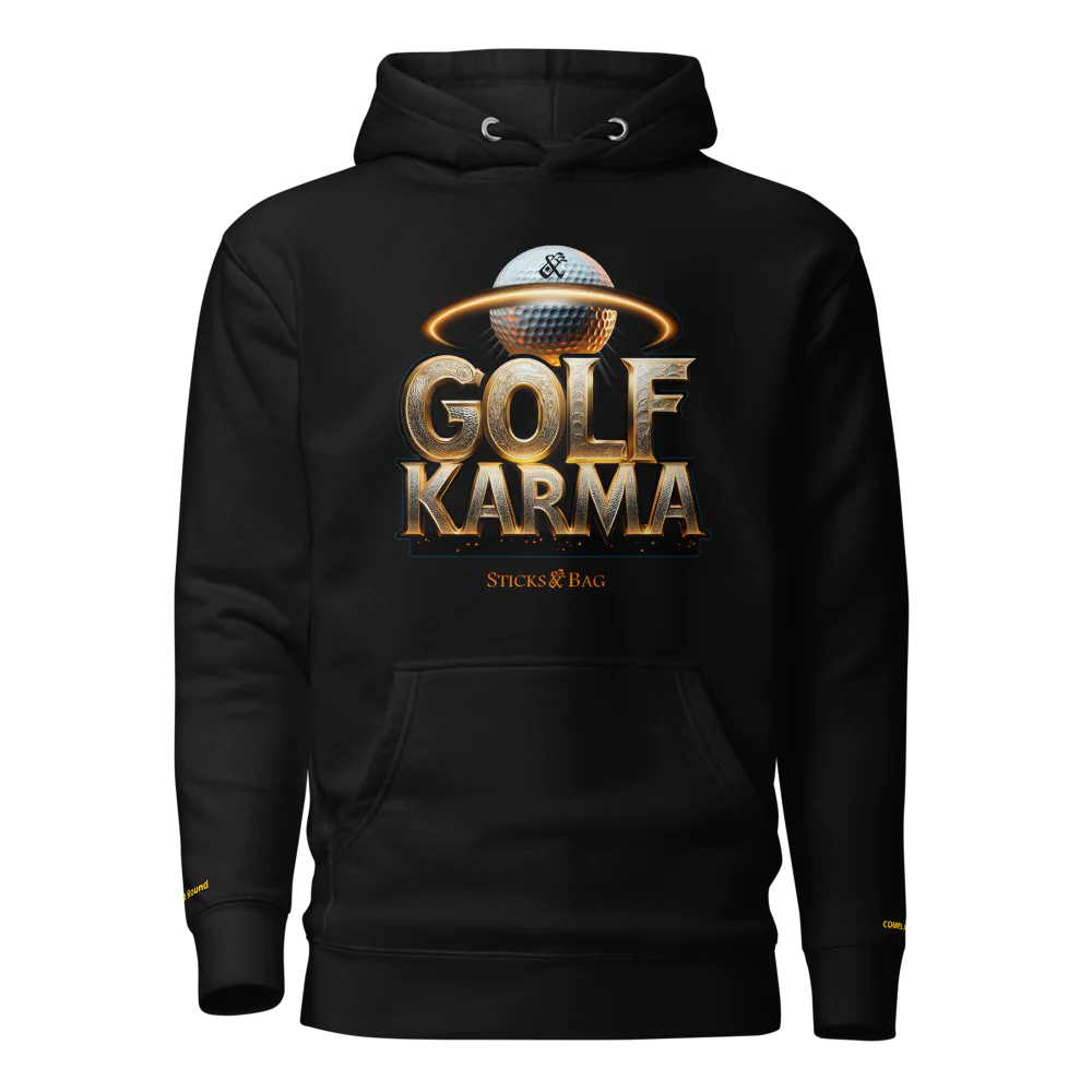 Premium Hoodie | Golf Karma- Sticks & Bag Golf