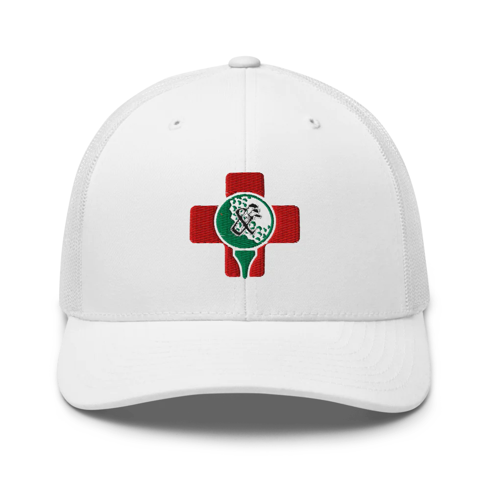 Retro Trucker Hat | I Need A Medic- Sticks & Bag Golf