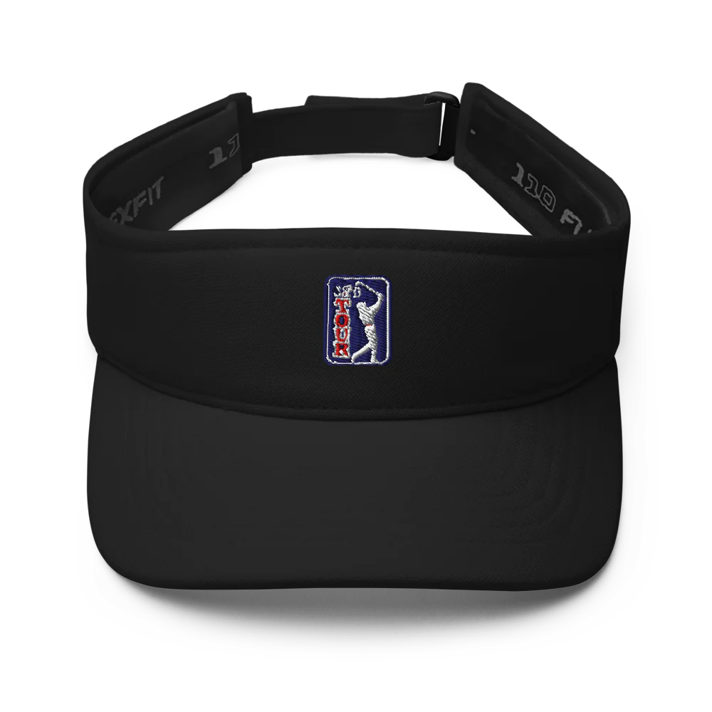 Visor | Flexfit 8110- Sticks & Bag Golf Tour