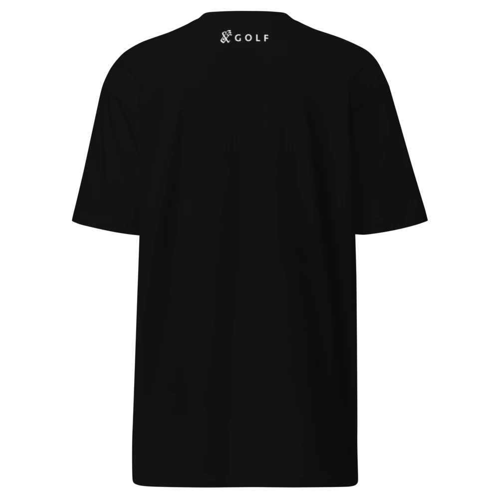 Premium Heavyweight Tee | ROASTED- Sticks & Bag Golf