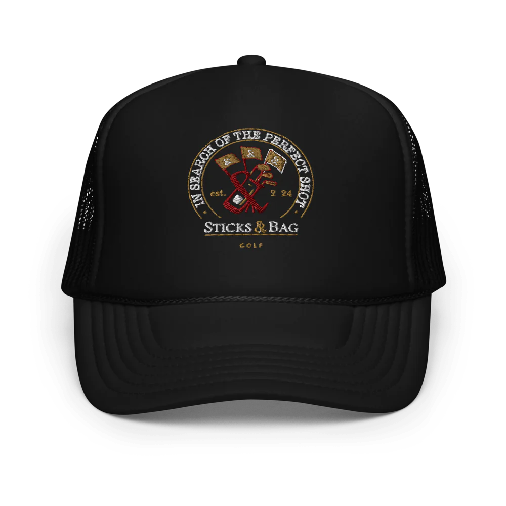 Foam Trucker Hat | "ISOTPS" Sticks & Bag Golf