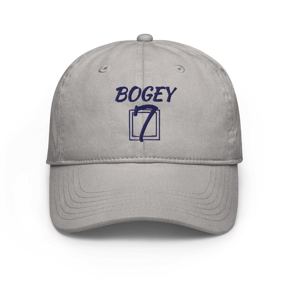 Champion Dad Hat- Bogey 7- Sticks & Bag Golf