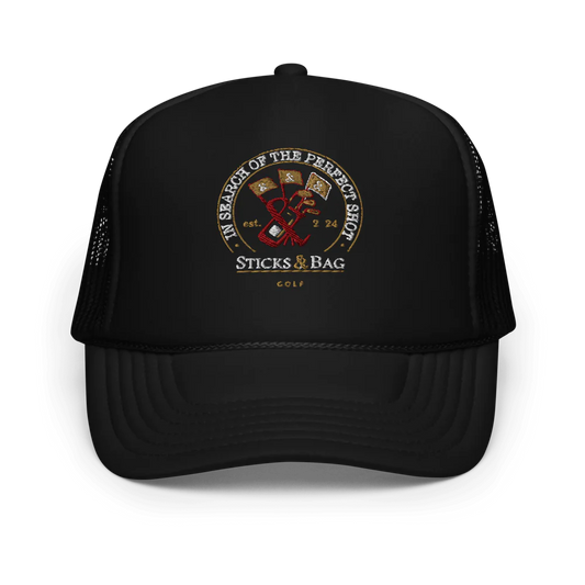Foam Trucker Hat | "ISOTPS" Sticks & Bag Golf