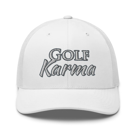 Retro Trucker Hat | Golf Karma(Ghost) Sticks & Bag Golf